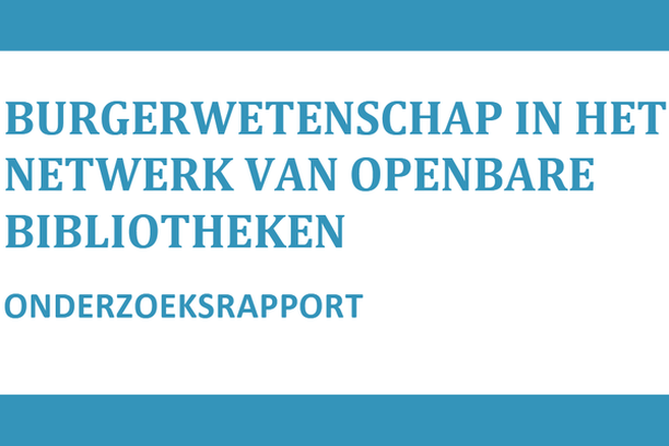 image for Burgerwetenschap in het netwerk van openbare bibliotheken