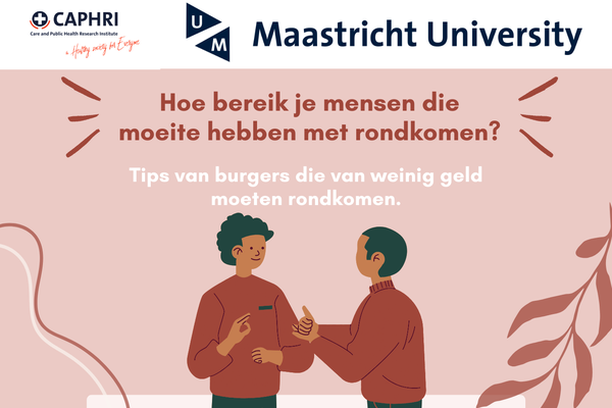 image for Factsheet: Hoe bereik je mensen die moeite hebben met rondkomen?